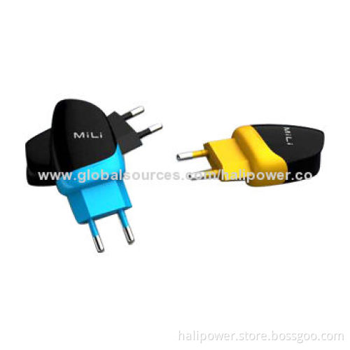 Portable EU Plug USB Charger
